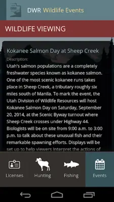 Utah Hunting and Fishing android App screenshot 10